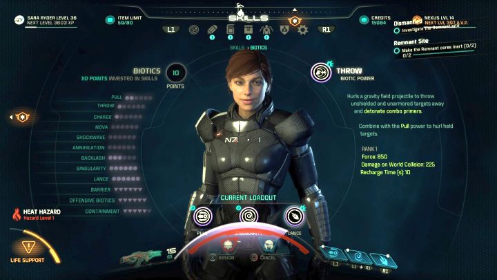 You need Pull and Throw abilities, both from the Biotic tree, to get the achievement. - How to unlock the Fastball trophy in Mass Effect: Andromeda? - Achievements / Trophies - Mass Effect: Andromeda Game Guide