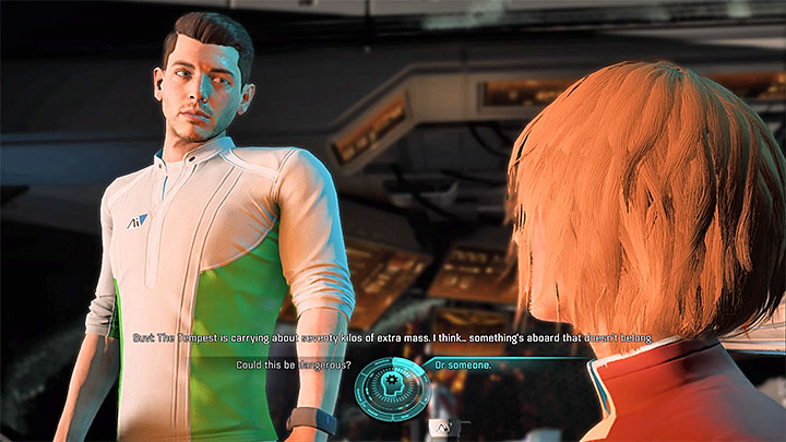 You can learn from Suvi about an unknown baggage - Excess Baggage | Tempest side quests - Tempest - Mass Effect: Andromeda Game Guide