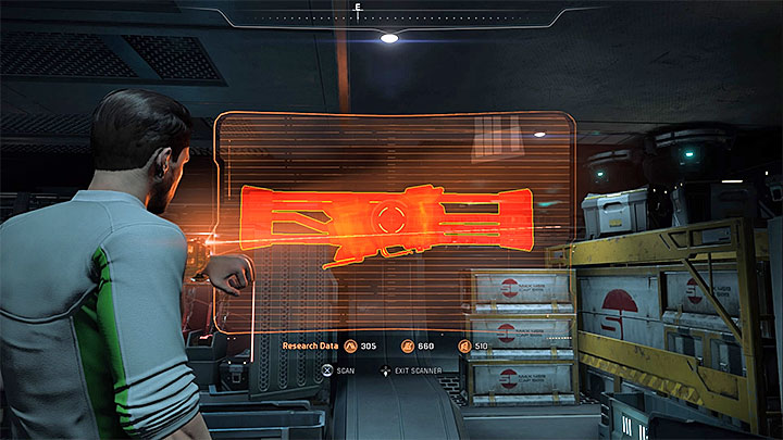 The anomaly that you must find is behind the wall in a small armory, presented on the picture above - Excess Baggage | Tempest side quests - Tempest - Mass Effect: Andromeda Game Guide