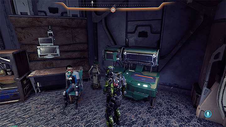 Visit one of the rooms on the first floor to speak with Alain - The Firefighters | Nexus side quests - Nexus - Mass Effect: Andromeda Game Guide