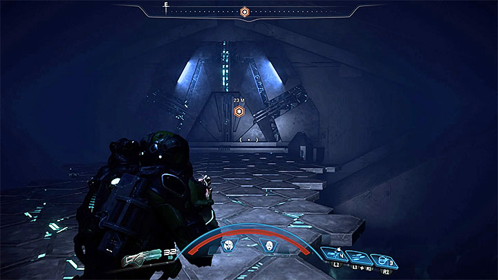 Use the gravity well to descend to the vault - Peebee: Remnant Scanner | Allies and Relationships - Allies and Relationships quests - Mass Effect: Andromeda Game Guide