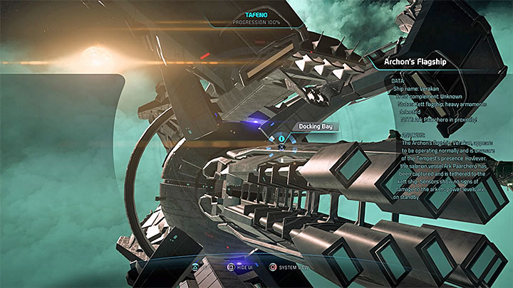 Find a place for docking - Hunting the Archon | Priority Ops - Priority Ops (Main quests) - Mass Effect: Andromeda Game Guide