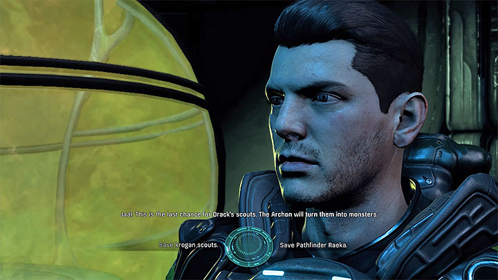 The moment of making the decision - Hunting the Archon | Priority Ops - Priority Ops (Main quests) - Mass Effect: Andromeda Game Guide