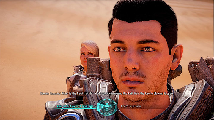 You can trust the real Saelen or question his version of events - Truth and Trespass | Allies and Relationships - Allies and Relationships quests - Mass Effect: Andromeda Game Guide