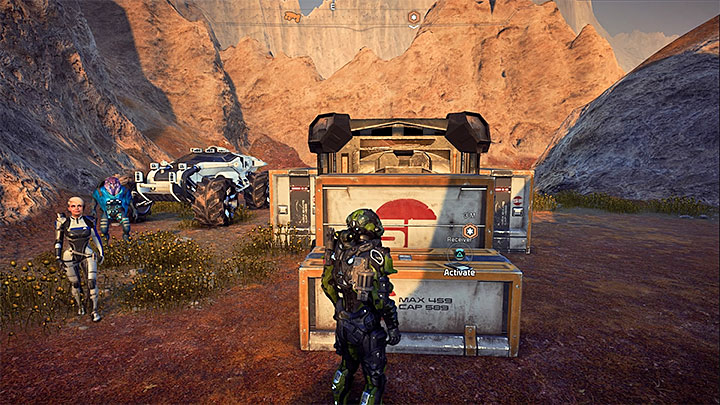 The receiver on planet Kadara can be activated after completing Settling Kadara side quest (besides getting the planets viability level to 40% you must also complete some other side quests on Kadara) - Additional tasks | Nexus side quests - Nexus - Mass Effect: Andromeda Game Guide