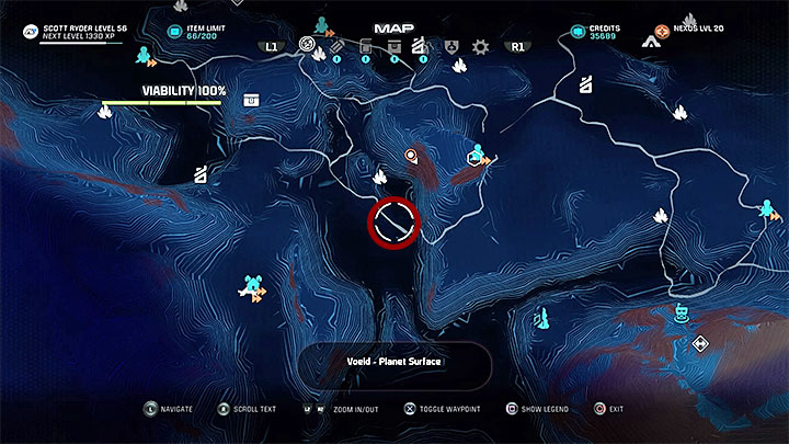 You can unlock this quest when you approach the bridge shown in the image on planet Voeld - Other quests | Voeld side quests - Voeld - Mass Effect: Andromeda Game Guide