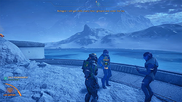 The biologist can be found standing outside near Techiix Biolog - The Lost Song | Voeld side quests - Voeld - Mass Effect: Andromeda Game Guide