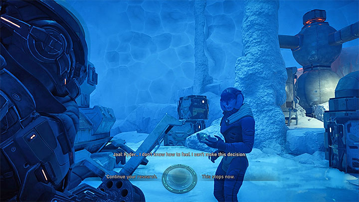 The moment of making the decision - The Lost Song | Voeld side quests - Voeld - Mass Effect: Andromeda Game Guide