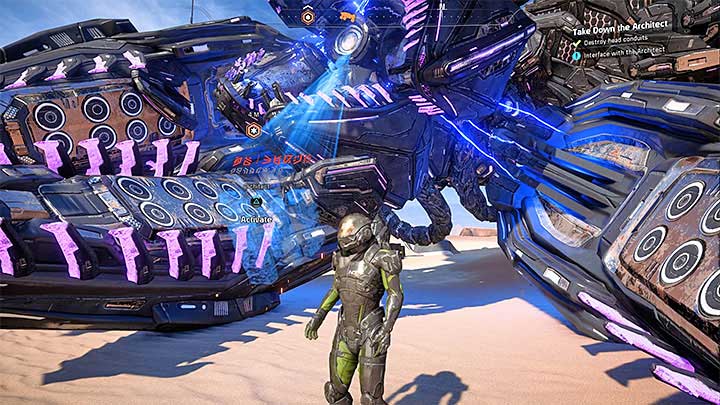 Run to the fallen bosss head - Making An Impression | Eos side quests - Eos - Mass Effect: Andromeda Game Guide