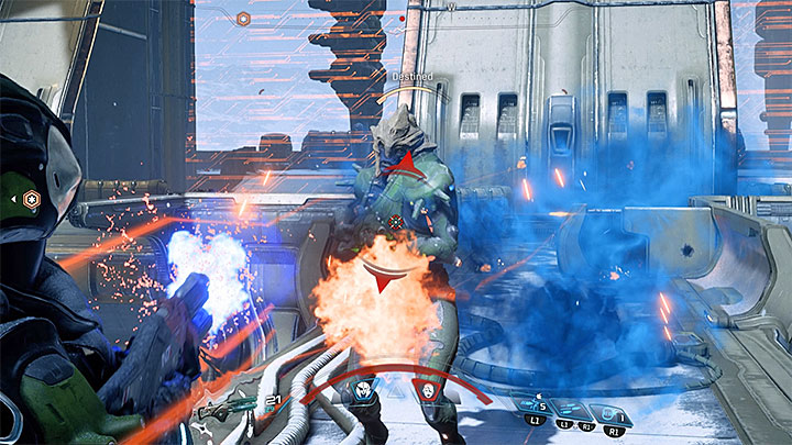 Engage the reinforcements as soon as they appear - How to defeat the Voeld Kett Cardinal? | Boss fights | Walkthrough - Boss battles - Mass Effect: Andromeda Game Guide