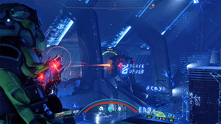 Destroyer is a formidable enemy - take care of him first - The Journey to Meridian | Priority Ops | Walkthrough - Priority Ops (Main quests) - Mass Effect: Andromeda Game Guide