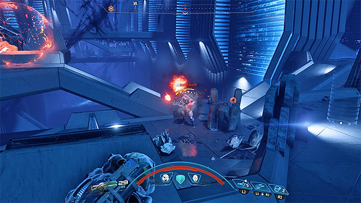 Maintain a safe distance when fighting against the Behemoth - The Journey to Meridian | Priority Ops | Walkthrough - Priority Ops (Main quests) - Mass Effect: Andromeda Game Guide