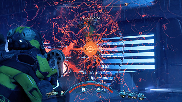 Destroy the orb first, then attack its owner - The Journey to Meridian | Priority Ops | Walkthrough - Priority Ops (Main quests) - Mass Effect: Andromeda Game Guide