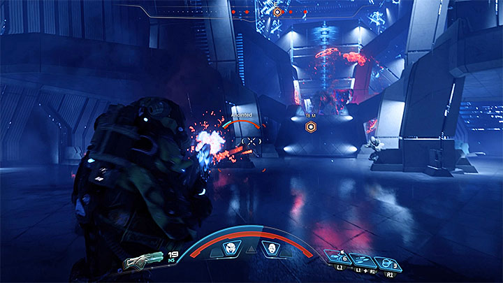 The way to the command hub is guarded by a group of kett and a Fiend - take care of the threat - The Journey to Meridian | Priority Ops | Walkthrough - Priority Ops (Main quests) - Mass Effect: Andromeda Game Guide