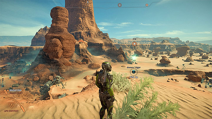 The next memory trigger is on the top of a small mountain near the north base on Eos, the one in which you started the exploration - you can see it on the picture - Ryder Family Secrets | Allies and Relationships - Allies and Relationships quests - Mass Effect: Andromeda Game Guide