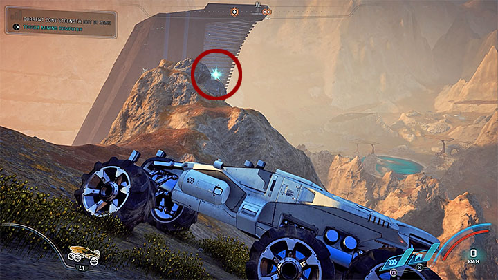 The first memory trigger is on a big hill south from the place where you can establish the Andromeda Initiative outpost on planet Kadara - Ryder Family Secrets | Allies and Relationships - Allies and Relationships quests - Mass Effect: Andromeda Game Guide