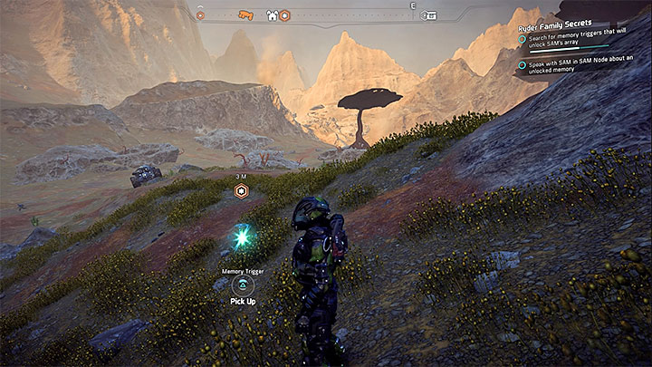 Investigate the area near the place where you can establish the Andromeda Initiative outpost - Ryder Family Secrets | Allies and Relationships - Allies and Relationships quests - Mass Effect: Andromeda Game Guide
