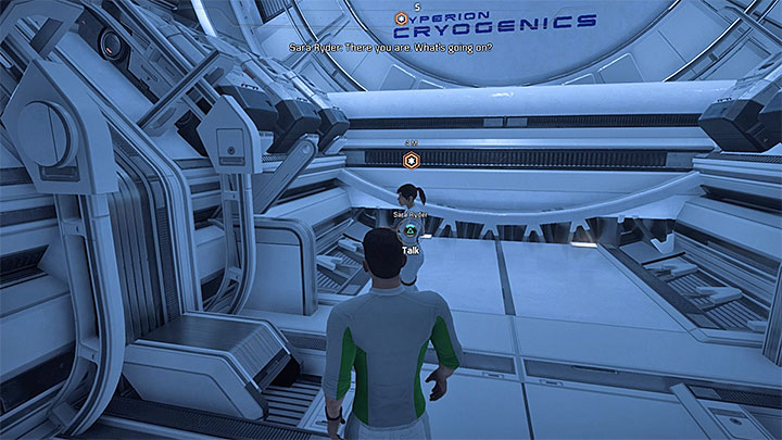 Your brother/sister will be waiting for you near Ellen Ryders stasis pod - Ryder Family Secrets | Allies and Relationships - Allies and Relationships quests - Mass Effect: Andromeda Game Guide