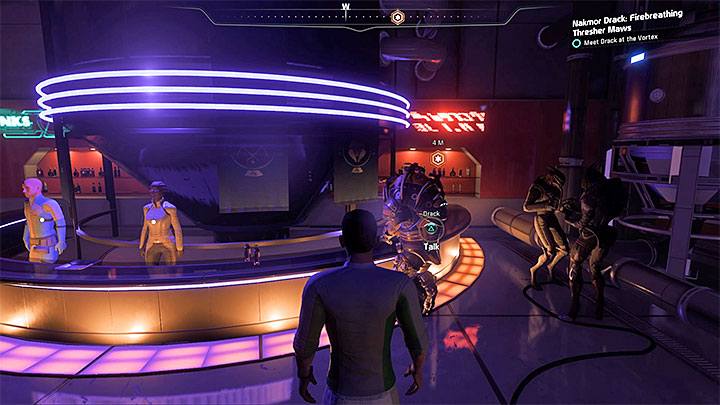 Nakmor Drack is in Vortex club - Nakmor Drack: Other quests | Allies and Relationships - Allies and Relationships quests - Mass Effect: Andromeda Game Guide