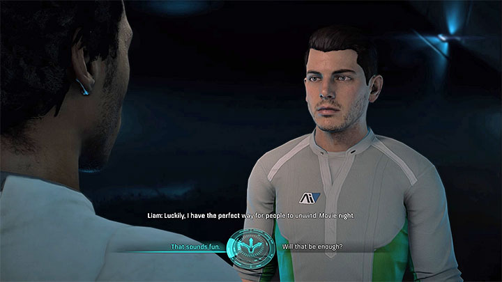 Agree to help with the movie night - Movie Night | Tempest side quests - Tempest - Mass Effect: Andromeda Game Guide