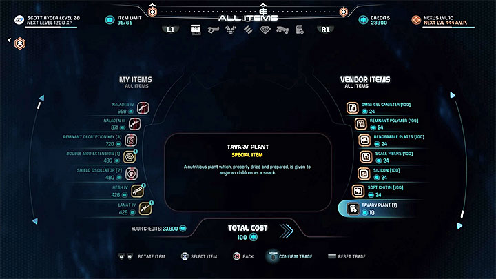 You wont find the plants during your exploration of the city on Aya - Movie Night | Tempest side quests - Tempest - Mass Effect: Andromeda Game Guide