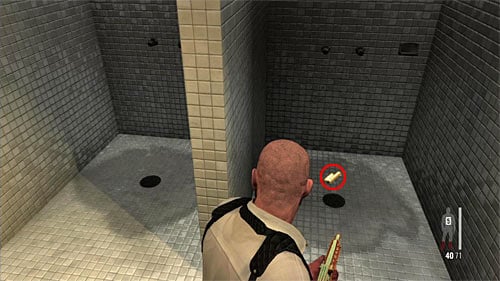 SECRET 4 [Golden Gun - Rotary Grenade Launcher 3/3]: Under shower in the bathroom - Clues and Golden Guns - Chapter XIV - Collectibles - Max Payne 3 Game Guide & Walkthrough