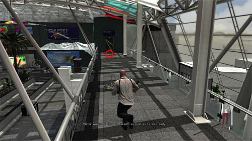 SECRET 5 [Golden Gun - RPD 1/3]: On upper balcony in the first part of main terminal - Clues and Golden Guns - Chapter XIV - Collectibles - Max Payne 3 Game Guide & Walkthrough