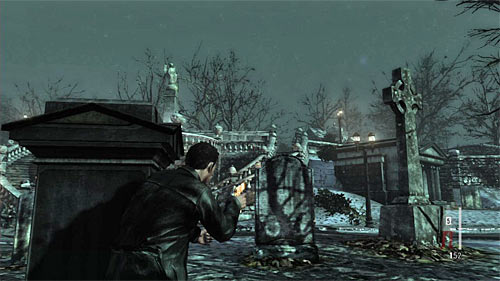 Only now attack normal enemies, standing on the stairs and the upper balcony - Chapter VIII - p. 1 - Walkthrough - Max Payne 3 Game Guide & Walkthrough