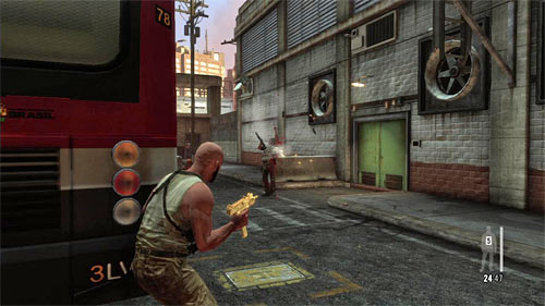 If you prefer using the safe covers, I recommend to not choose those parapets, because enemies use grenades very eagerly - Chapter X - p. 1 - Walkthrough - Max Payne 3 Game Guide & Walkthrough