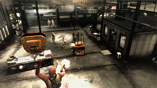 Be ready to begin fire and try to eliminate as many enemies as possible before Max touches the ground - Chapter X - p. 1 - Walkthrough - Max Payne 3 Game Guide & Walkthrough