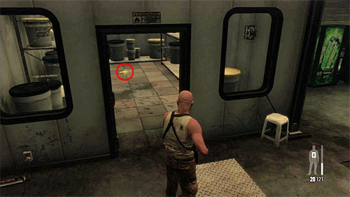 Pick up ammo and guns (remember that in the previous scene youve lost your main gun) and search for a small room (screen) where you find a fragment of weapon [Golden Gun -M4 Super 90 Shotgun 1/3] - Chapter X - p. 1 - Walkthrough - Max Payne 3 Game Guide & Walkthrough