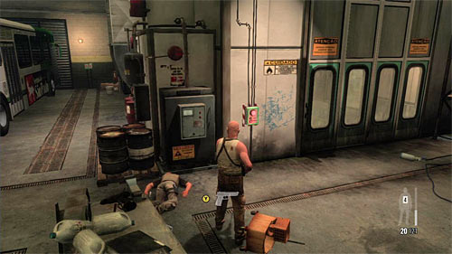 Make sure youve searched all the warehouse carefully and find an interactive button (screen) - Chapter X - p. 2 - Walkthrough - Max Payne 3 Game Guide & Walkthrough