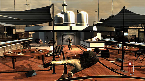 Unfortunately, in this area, you cant use the tactic of slow elimination - Chapter XI - p. 3 - Walkthrough - Max Payne 3 Game Guide & Walkthrough