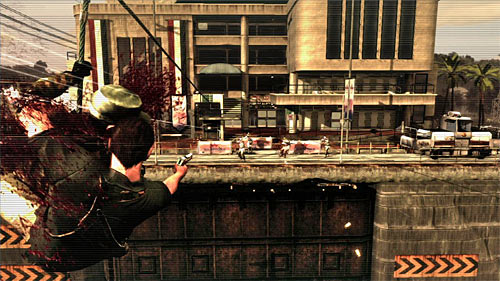 After regaining control start attacking enemies visible in far - Chapter XI - p. 3 - Walkthrough - Max Payne 3 Game Guide & Walkthrough