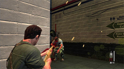 Return to the exhibit hall and go upstairs - Chapter XI - p. 4 - Walkthrough - Max Payne 3 Game Guide & Walkthrough