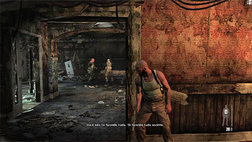 Place yourself by the entrance to the room where you see the first enemies - Chapter XII - p. 1 - Walkthrough - Max Payne 3 Game Guide & Walkthrough