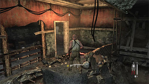 After killing them, approach the shelf in front of you and push A button to climb on it - Chapter XII - p. 1 - Walkthrough - Max Payne 3 Game Guide & Walkthrough