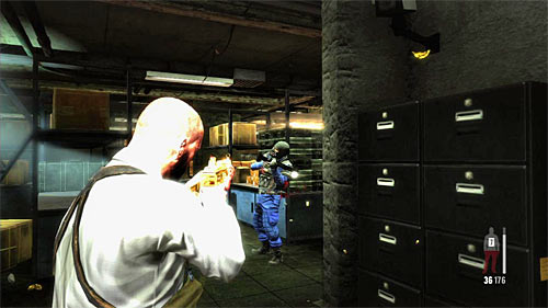 After getting there, start from killing two policemen - Chapter XIII - p. 3 - Walkthrough - Max Payne 3 Game Guide & Walkthrough