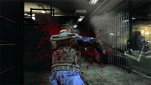 After eliminating the main group of enemies, look for the small room in which you find painkillers - Chapter XIII - p. 4 - Walkthrough - Max Payne 3 Game Guide & Walkthrough