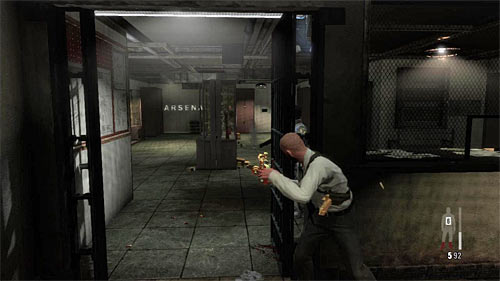 I recommend to place by one of the armory entrances and from this place attack enemies - Chapter XIII - p. 4 - Walkthrough - Max Payne 3 Game Guide & Walkthrough
