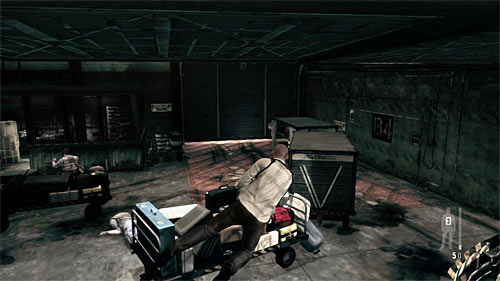 Depending on your preferences, you may stay behind the initial cover or get closer to the conveyor belt - Chapter XIV - p. 1 - Walkthrough - Max Payne 3 Game Guide & Walkthrough