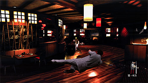 New encounter begin from the eliminating a bandit standing on the left side - Chapter II - p. 2 - Walkthrough - Max Payne 3 Game Guide & Walkthrough