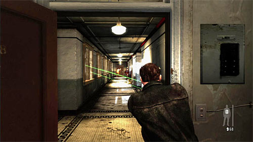 After the game move to the inside of the building begin from eliminating few enemies who will appear in the main corridor - Chapter IV - p. 2 - Walkthrough - Max Payne 3 Game Guide & Walkthrough