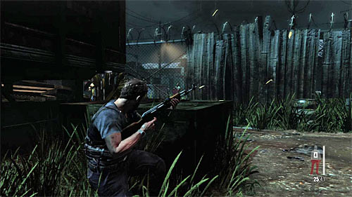 Choose the path between the containers and do not hurry, because there are enemies in this area - Chapter V - p. 1 - Walkthrough - Max Payne 3 Game Guide & Walkthrough