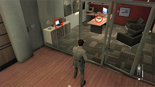 Now go to the office in the right corner which belongs to Victor Branco - Chapter VI - p. 1 - Walkthrough - Max Payne 3 Game Guide & Walkthrough