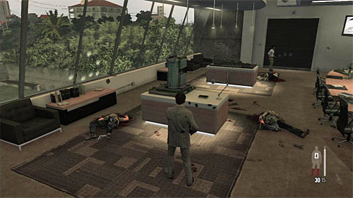 Similarly as previously dont run after the IT expert but search the area carefully - Chapter VI - p. 1 - Walkthrough - Max Payne 3 Game Guide & Walkthrough