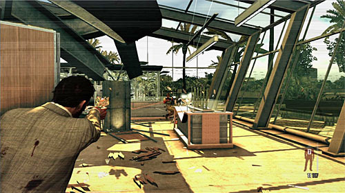 When you proceed to the next part of an encounter, slow down a bit, use pillars as covers and eliminate approaching enemies - Chapter VI - p. 2 - Walkthrough - Max Payne 3 Game Guide & Walkthrough