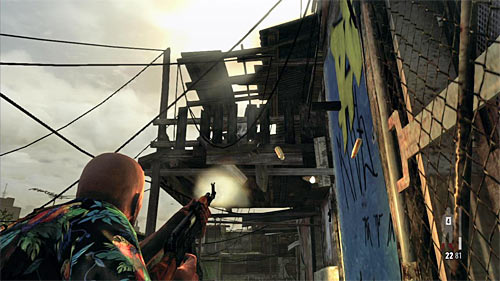 After the encounter use stairs - Chapter VII - p. 2 - Walkthrough - Max Payne 3 Game Guide & Walkthrough
