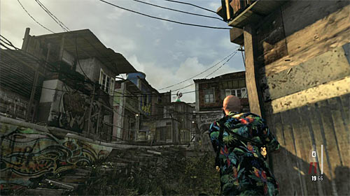 Move on and prepare to kill another two bandits who will be set on the shelves over you - Chapter VII - p. 2 - Walkthrough - Max Payne 3 Game Guide & Walkthrough