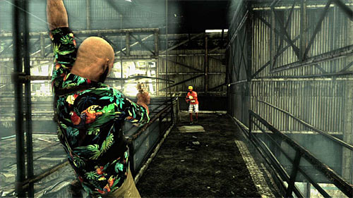 Its not an end because when you reach the upper balcony, itd be good to kill at least one opponent (screen) before the bullet time will be turned off - Chapter VII - p. 2 - Walkthrough - Max Payne 3 Game Guide & Walkthrough
